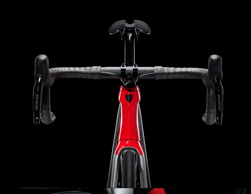 Trek Emonda SL 6 Di2 Carbon Road Bike in Quick silver/ Red Size 54